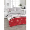 Fasana rot Flanell Bettw„sche Bett 2