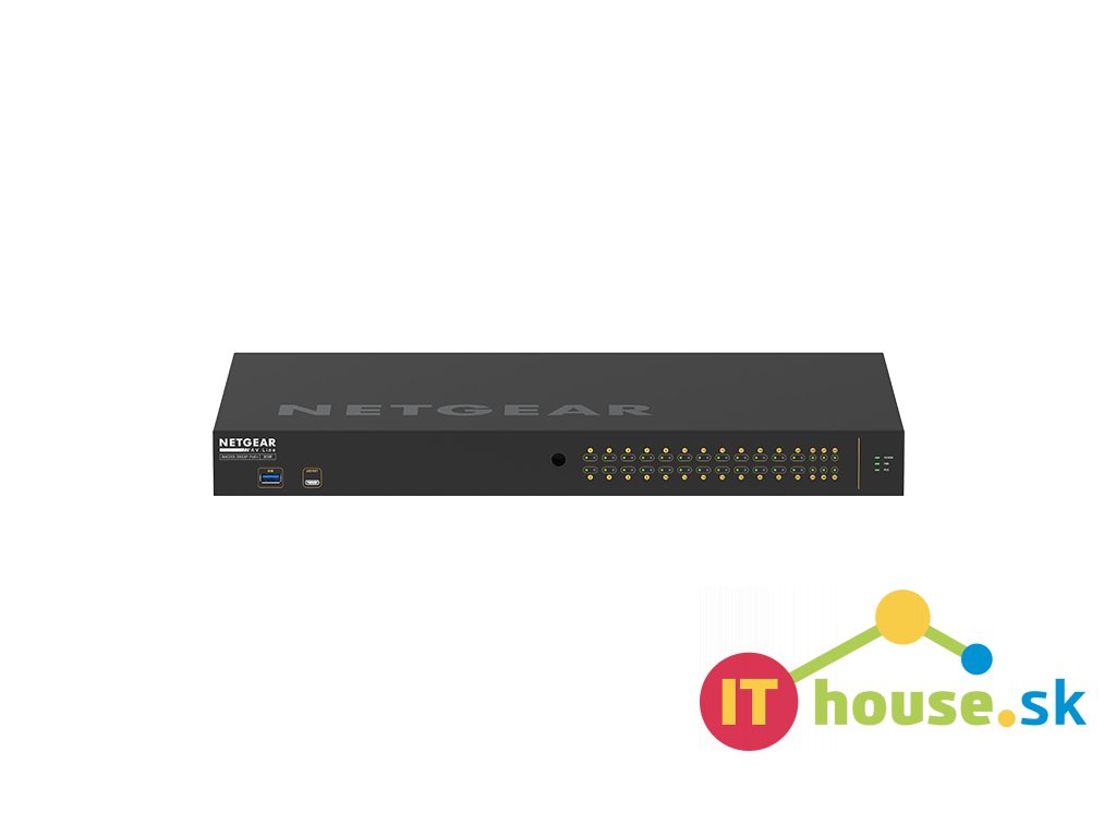 GSM4230P-100EUS NETGEAR GSM4230P-100EUS network switch Managed L2/L3 Gigabit Ethernet (10/100/1000) Power over Ethernet (PoE) 1U Black