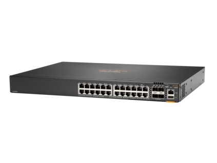 JL724A Aruba 6200F 24G 4SFP+ Managed L3 Gigabit Ethernet (10/100/1000) 1U Black