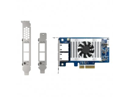 QXG-10G2T-X710 QNAP QXG-10G2T-X710 - dvouportová rozšiřující 10GbE (Intel X710) karta pro PC i QNAP NAS