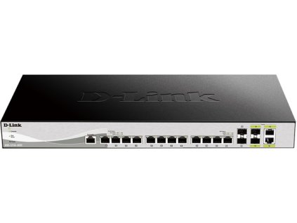 DXS-1210-16TC/E D-Link DXS-1210-16TC Smart Managed Switch, 12x 10G, 2x SFP+ & 2x Combo 10GBase-T/SFP+ ports