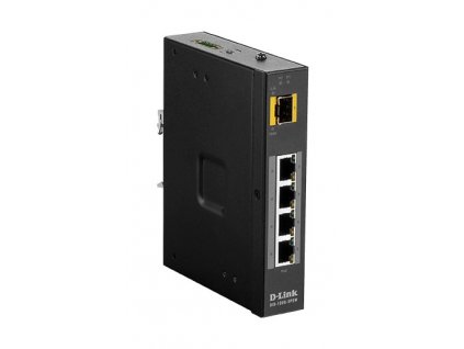 DIS-100G-5PSW D-Link DIS‑100G‑5PSW Unmanaged L2 Gigabit Ethernet (10/100/1000) Power over Ethernet (PoE) Black