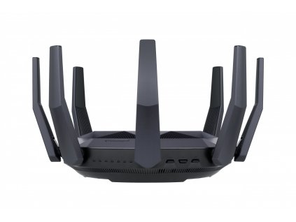 90IG04J1-BM3010 ASUS RT-AX89X AX6000 AiMesh wireless router Ethernet Dual-band (2.4 GHz / 5 GHz) 4G Black