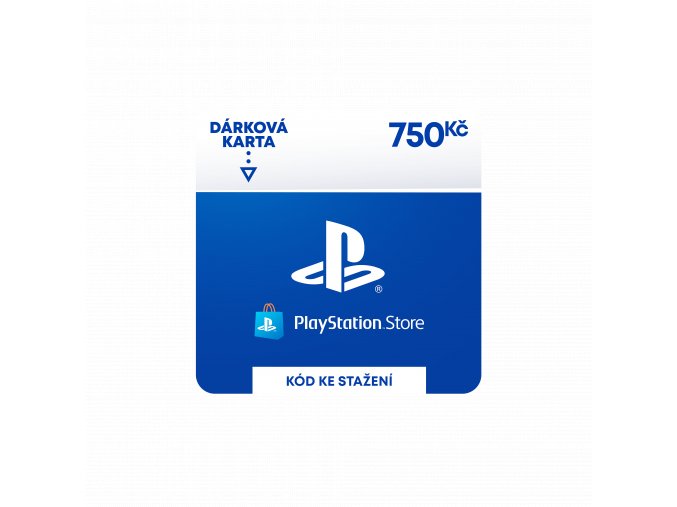 ESD CZ - PlayStation Store el. peněženka - 750 Kč