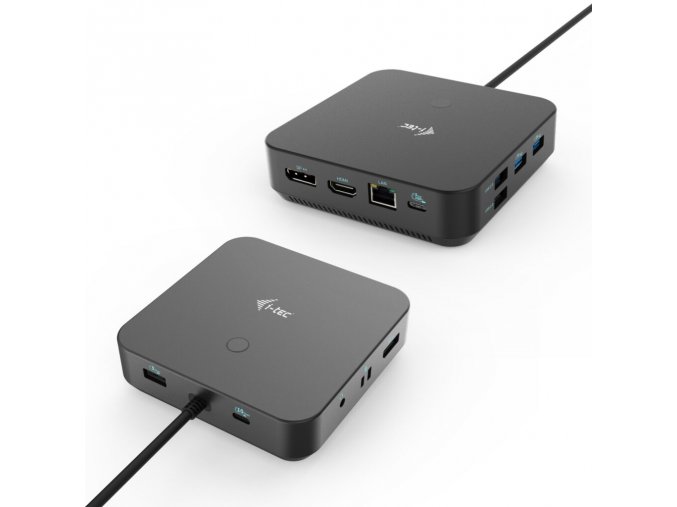 i-tec USB-C HDMI + Dual DP Docking Station, Power Delivery 100W