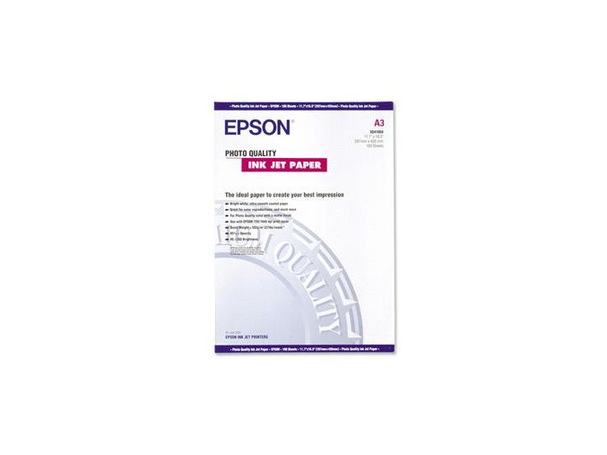 EPSON A3,Photo Quality Inkjet Paper (100listů)