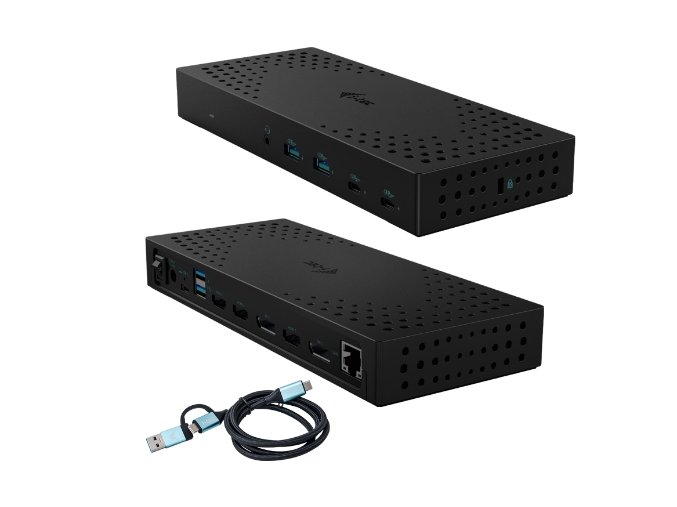 i-tec USB 3.0 / USB-C / Thunderbolt, 3x 4K Docking Station Gen 2, Power Delivery 100W