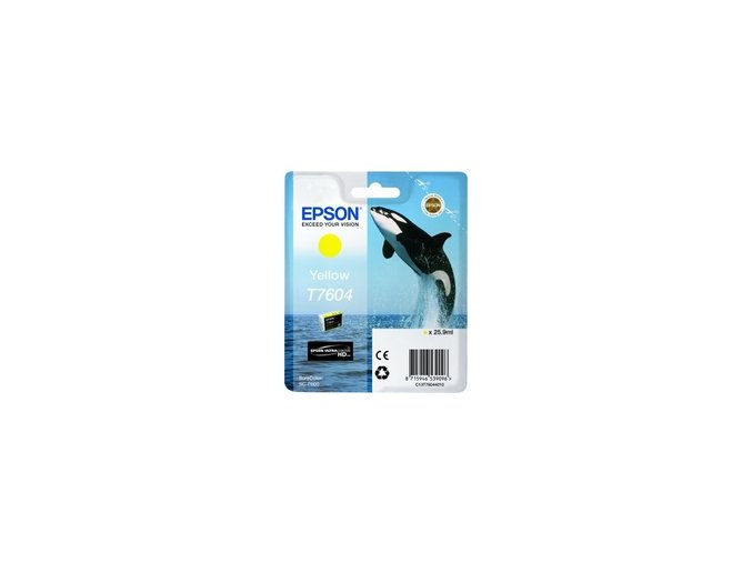 Epson T7604 Ink Cartridge Yellow