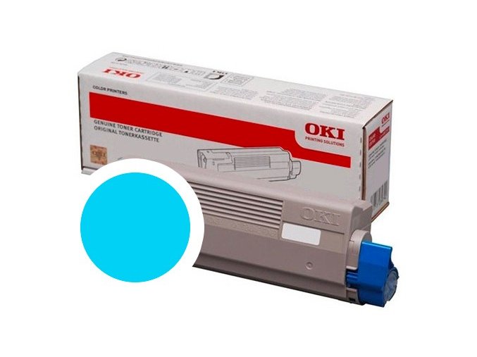 OKI cyan toner do C834/C844 (10 000 stránek)