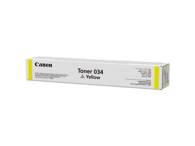 Canon toner 034 žlutý