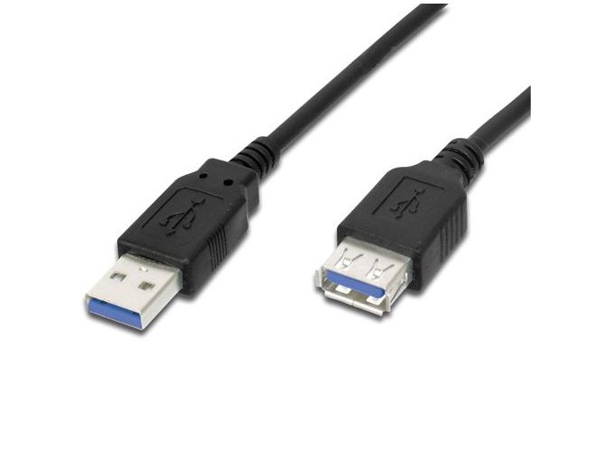 PremiumCord Prolužovací kabel USB 3.0 A-A, M/F, 2m