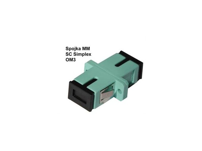 Optická spojka SC/PC multi mode 50/125 simplex OM3