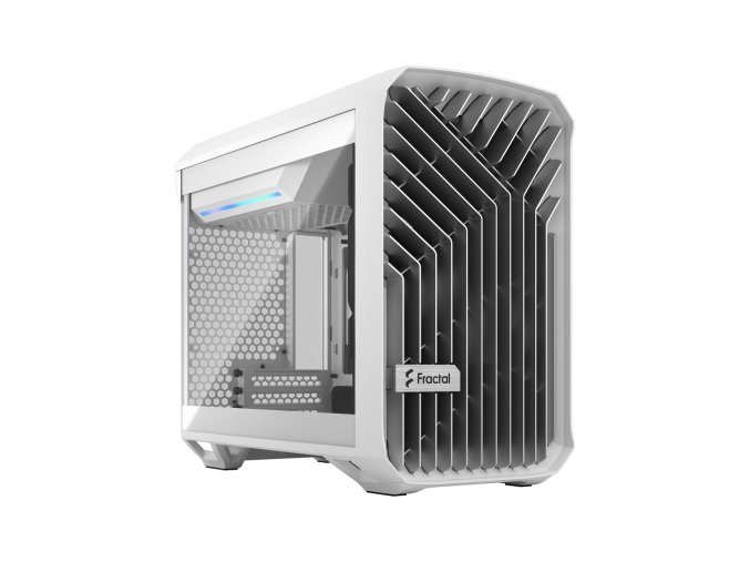 Fractal Design Torrent Nano White TG Clear Tint/Micro Tower/Transpar./Bílá