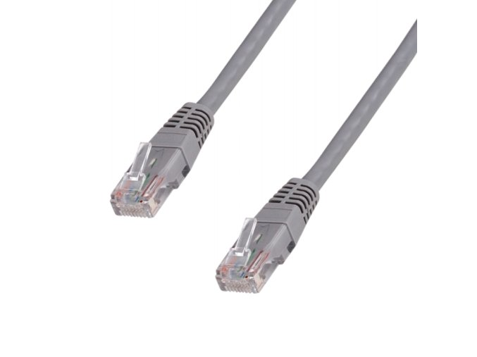 DATACOM Patchkabel 2m , UTP , Cat5e , RJ45,  šedý