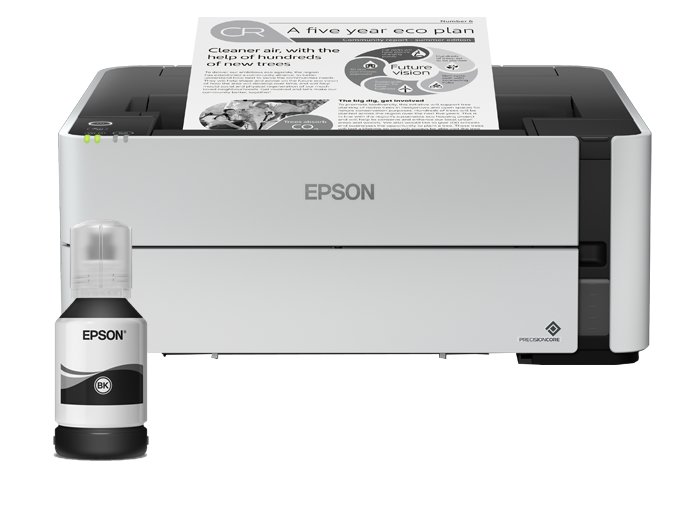 Epson EcoTank/M1180/Tisk/Ink/A4/LAN/Wi-Fi Dir/USB