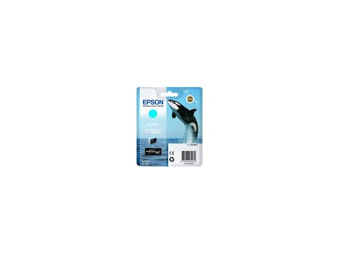 Epson T7602 Ink Cartridge Cyan