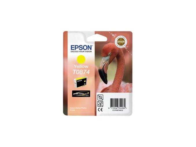 EPSON SP R1900 Yellow Ink Cartridge (T0874)