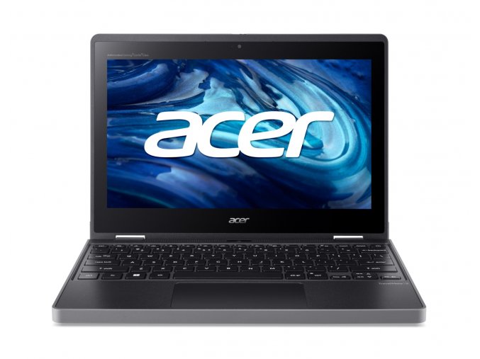 Acer Travel Mate/Spin B3/N100/11,6"/FHD/T/4GB/128GB SSD/UHD/W11P EDU/Black/2R