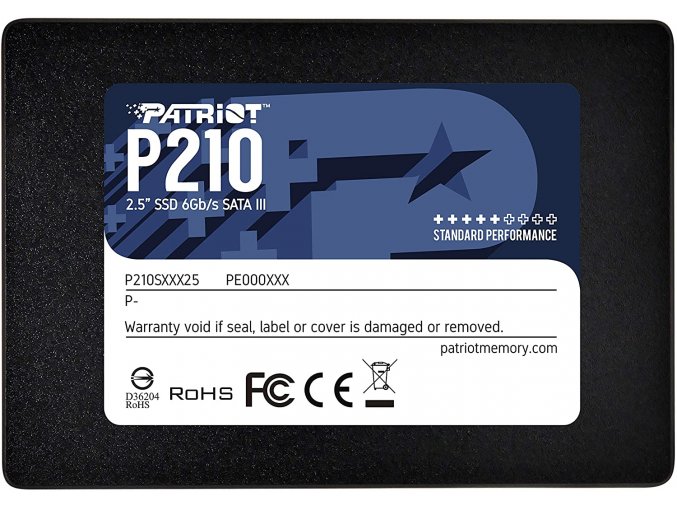 PATRIOT P210/2TB/SSD/2.5"/SATA/3R