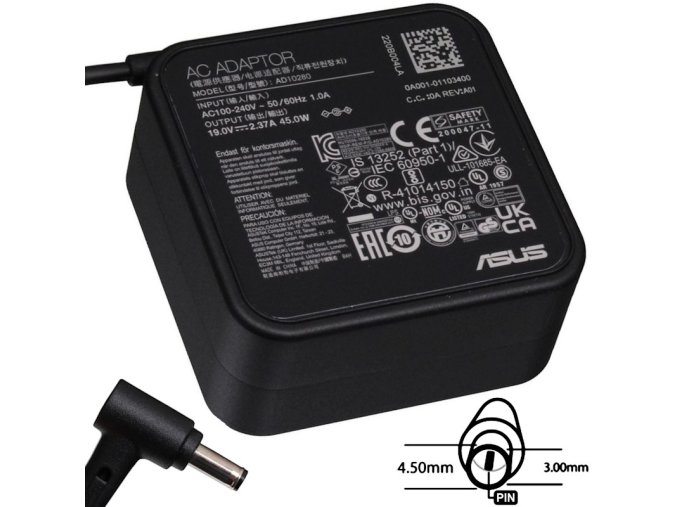 ASUS orig. adaptér 45W19V 3P(4.5PHI)