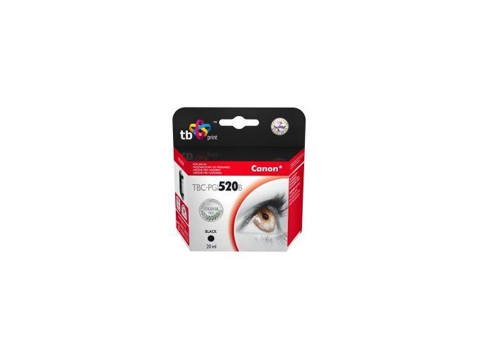 Ink. kazeta TB kompat. s Canon PGI-520BK 100% new
