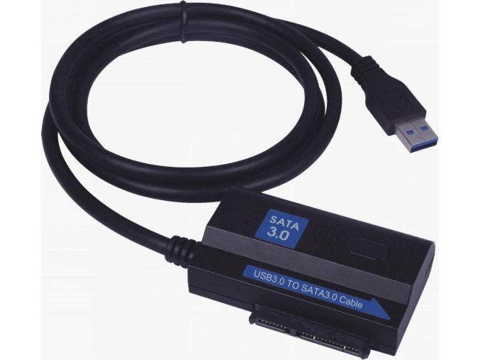 PremiumCord USB 3.0 - SATA3 adaptér s kabelem pro 2,5"/3,5"HDD