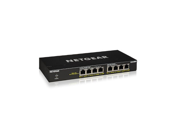 NETGEAR 8PT GE UNMANAGED SWCH W/POE/POE+