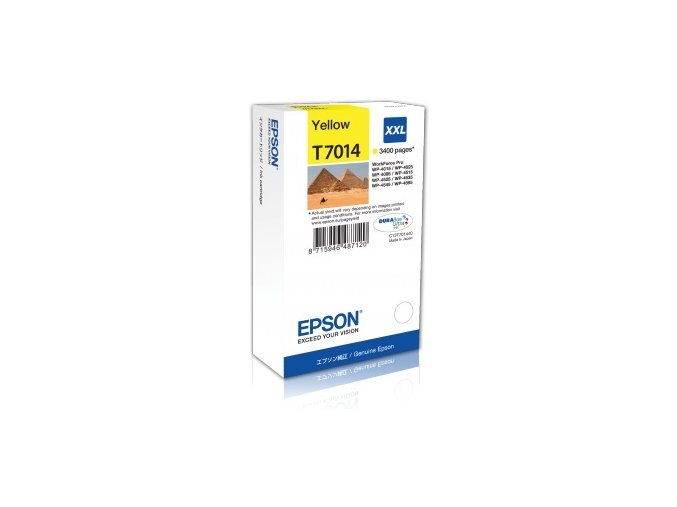WP4000/4500 Series Ink Cartridge XXL Yellow 3.4k