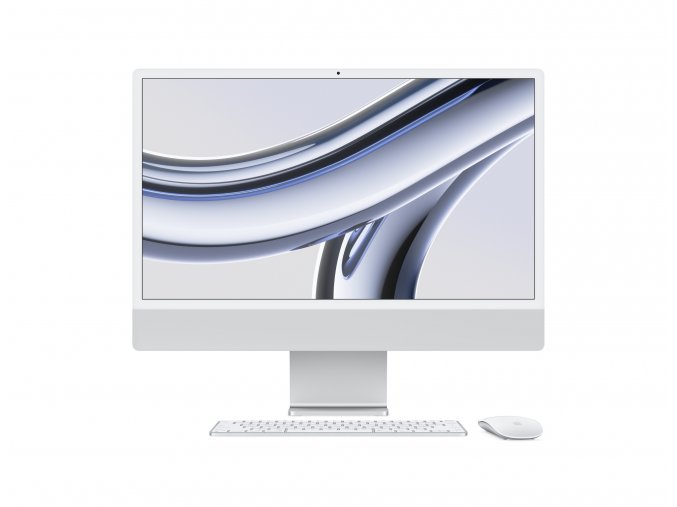 Apple iMac 24/23,5"/4480 x 2520/M3/8GB/256GB SSD/M3/Sonoma/Silver/1R