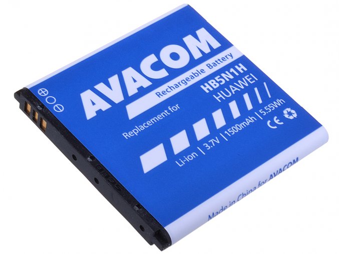 Baterie AVACOM PDHU-G300-S1500A do mobilu Huawei G300 Li-Ion 3,7V 1500mAh (náhrada HB5N1H)