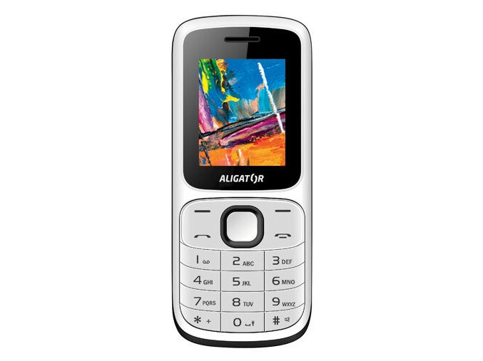 ALIGATOR D210 Dual sim bílo-černý