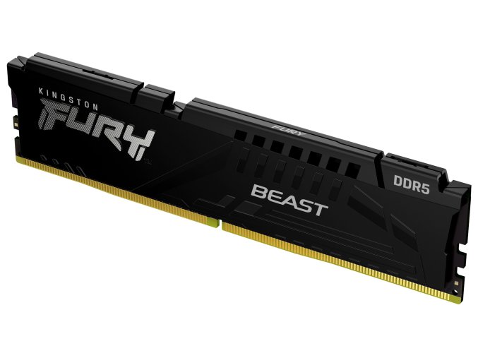 Kingston FURY Beast/DDR5/16GB/4800MHz/CL38/1x16GB/Black