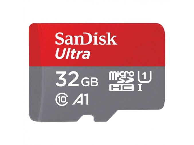 SanDisk Ultra/micro SDHC/32GB/120MBps/UHS-I U1 / Class 10/+ Adaptér