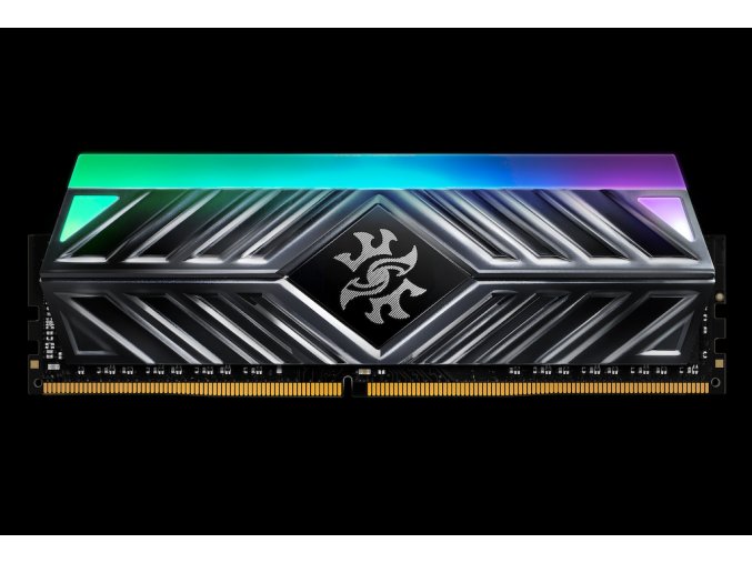 Adata XPG D41/DDR4/16GB/3200MHz/CL16/2x8GB/RGB/Black