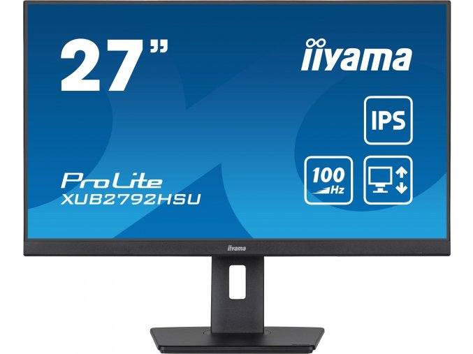 iiyama ProLite/XUB2792HSU-B6/27"/IPS/FHD/100Hz/0,4ms/Black/3R