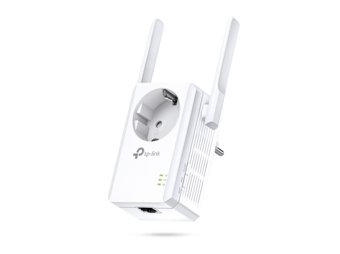 TP-Link TL-WA860RE 300Mbps Wifi N Range Ext./AP, 1x10/100 RJ45, s průchozí zásuvkou, power schedule