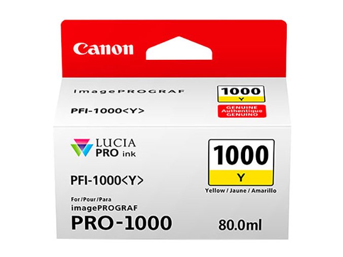 Canon PFI-1000 Y, žlutý