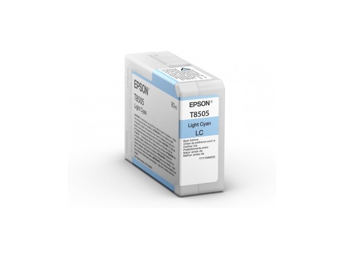 Epson Singlepack Photo Light Cyan T850500 UltraChrome HD ink 80ml