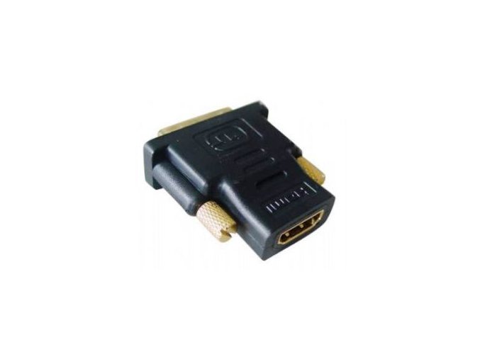 GEMBIRD redukce HDMI-DVI-D F/M,zlacené kontakty, černá