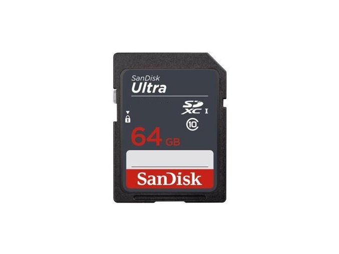 SanDisk Ultra/SDXC/64GB/100MBps/UHS-I U1 / Class 10