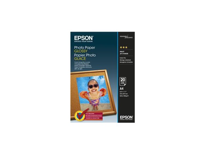 EPSON Photo Paper Glossy A4 20 listů