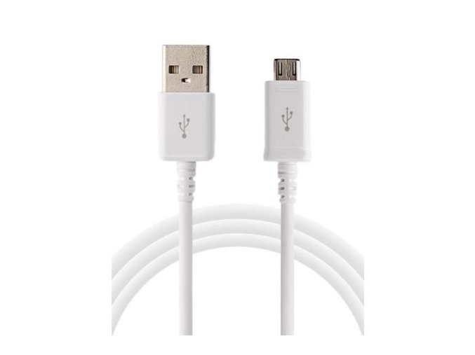 Samsung microUSB Datový Kabel EP-DG925U White Bulk