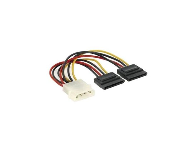 PremiumCord Napájecí kabel k HDD 5,25 Molex-2xSeri