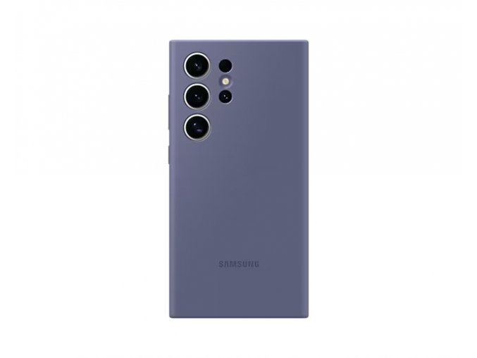 Samsung Silikonový zadní kryt S24 Ultra Violet