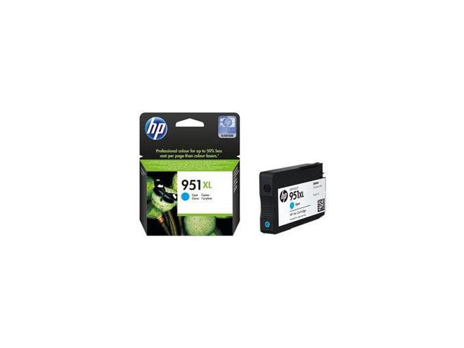 HP 951 XL azurová inkoustová kazeta, CN046AE