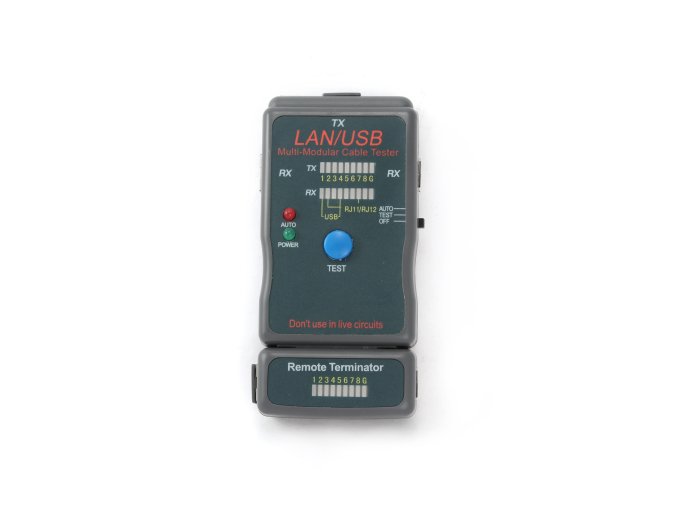 GEMBIRD Eth kabel tester NCT-2 - RJ11-12,USB