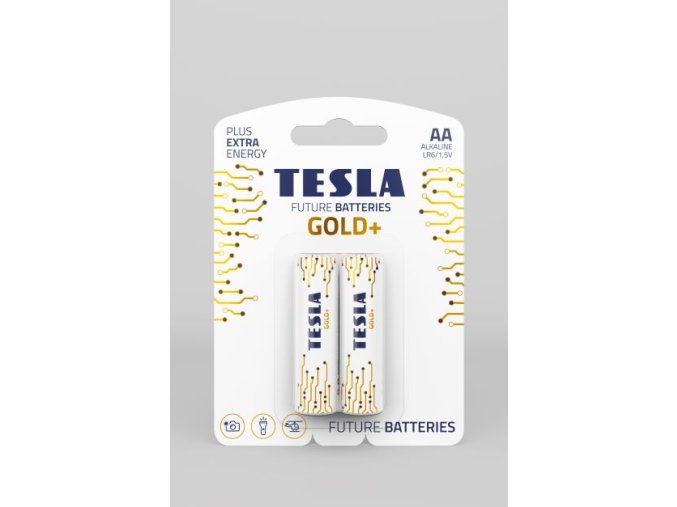 TESLA - baterie AA GOLD+, 2ks, LR06