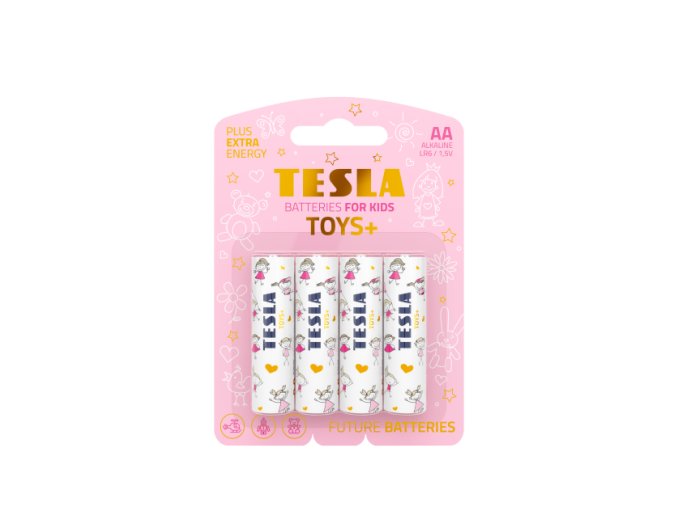 TESLA - baterie AA TOYS GIRL, 4ks, LR06