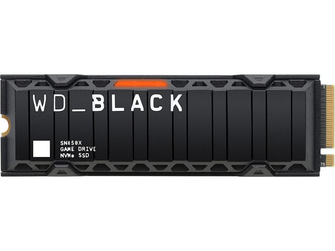 WD Black SN850X/2TB/SSD/M.2 NVMe/Černá/Heatsink/5R