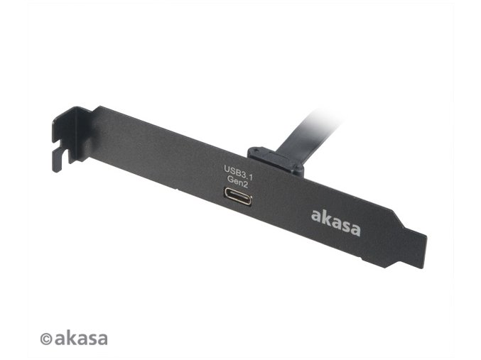 AKASA - USB 3.1 gen 2 Typ C PCI záslepka